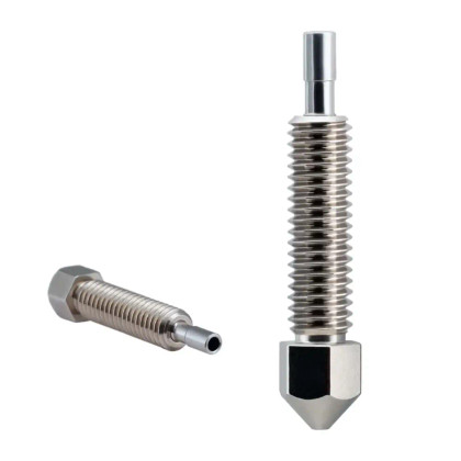 Micro Swiss Brass Plated Wear Resistant Nozzle for FlowTech™ Hotend - 3D Printing Spare Parts Canada