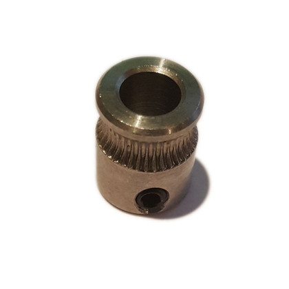 Stainless Steel MK8 Extruder Gear - 3D Printer Spare Parts