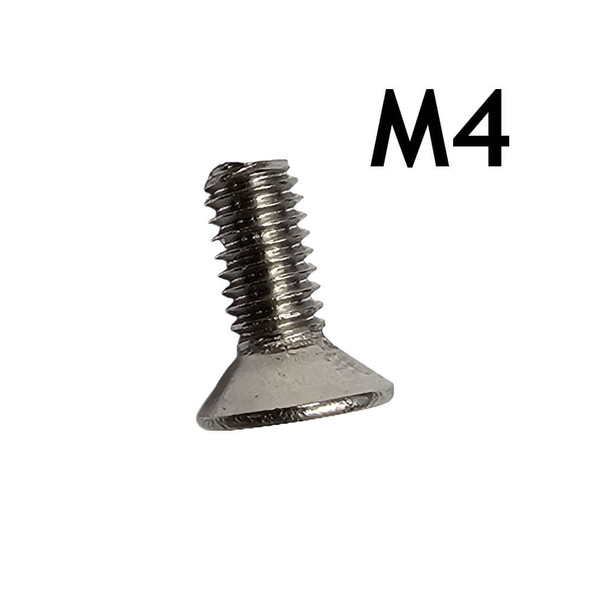 M4 Flat Socket Head Cap - A2 Stainless Steel - 3D Printing Canada