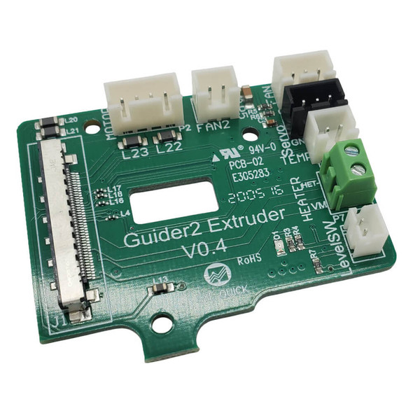 Flashforge Guider 2/2S Extruder Board - 3D Printer Spare Parts Flashforge Guider 2/2S Extruder Board - 3D Printer Spare Parts