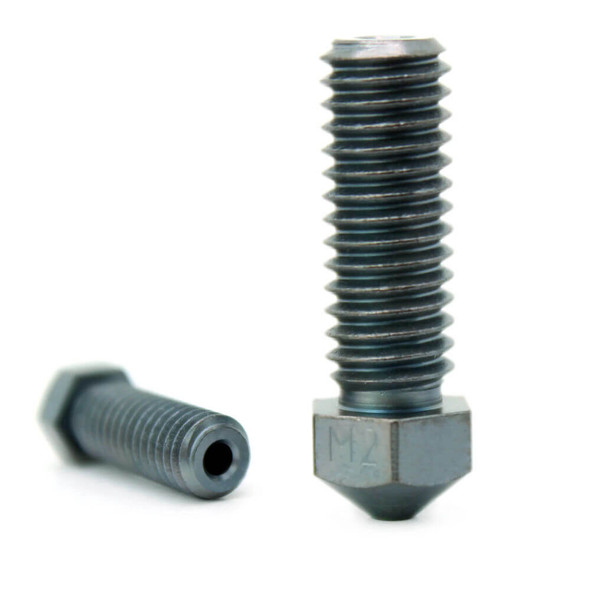 Micro Swiss M2 Hardened High Speed Steel High Flow 1.75mm Nozzle - 3D Printer Spare Parts Micro Swiss M2 Hardened High Speed Steel High Flow 1.75mm Nozzle - 3D Printer Spare Parts