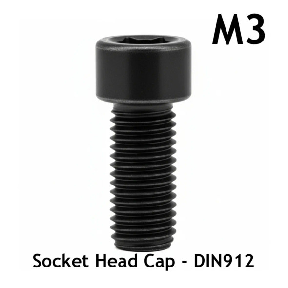 M8-1.25 X 12mm Button Head Socket Cap Screws - Stainless Steel (A2-70) - Qty 50