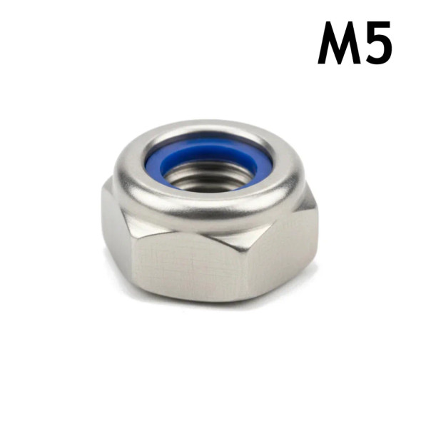 M5 Hex Nut - Nylon Stainless Steel - 3D Printing Canada M5 Hex Nut - Nylon Stainless Steel - 3D Printing Canada