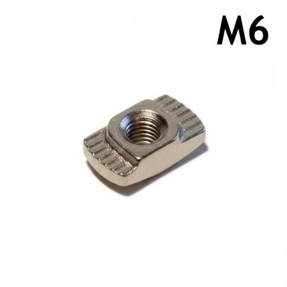 M6 Hammer Head T Nut - Stainless Steel - 3D Printer Spare Parts and Fasteners