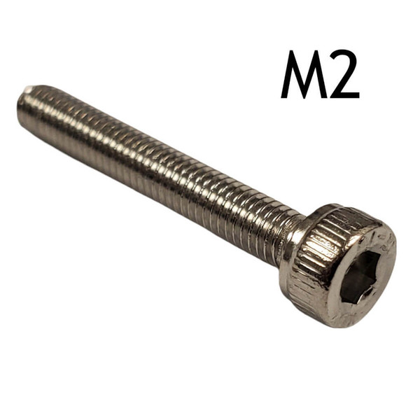M2 Socket Head Cap - Stainless Steel - 3D Printer Spare Parts and Fasteners M2 Socket Head Cap - Stainless Steel - 3D Printer Spare Parts and Fasteners