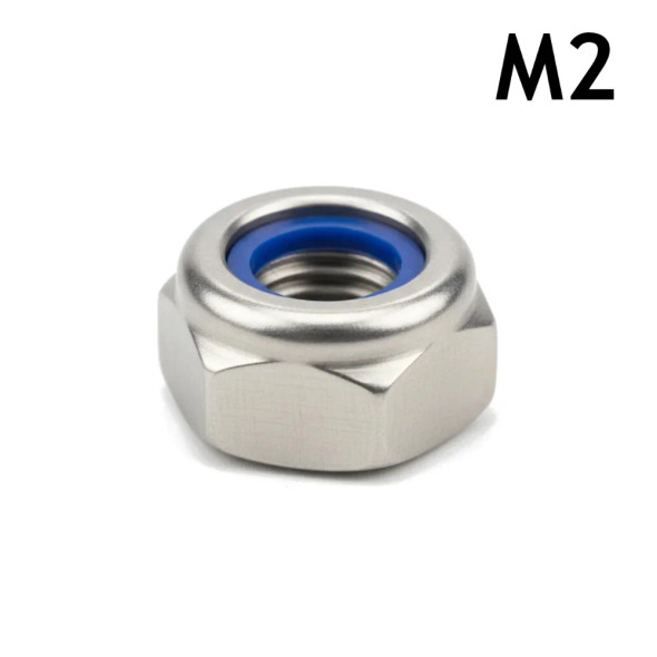 M2 Hex Nut - Nylon Stainless Steel - 3D Printing Canada M2 Hex Nut - Nylon Stainless Steel - 3D Printing Canada