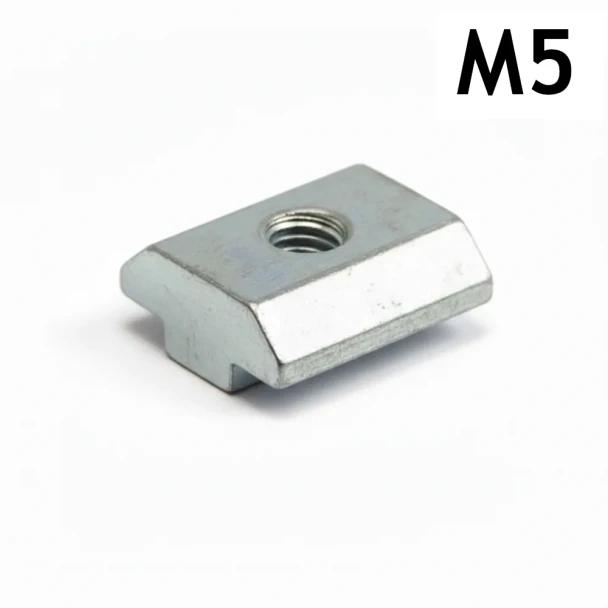 M5 T Nut - Zinc Plated - 3D Printer Spare Parts and Fasteners
