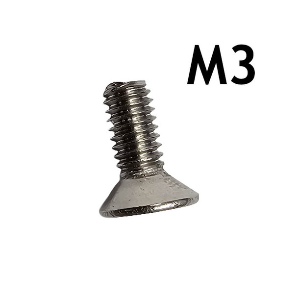 M3 FLAT Socket Head Cap Screw - Stainless Steel - DIN7991 - 3D Printer Spare Parts and Fasteners