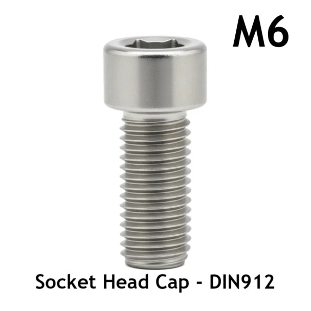M6 Socket Head Cap - Stainless Steel - 3D Printing Canada M6 Socket Head Cap - Stainless Steel - 3D Printing Canada
