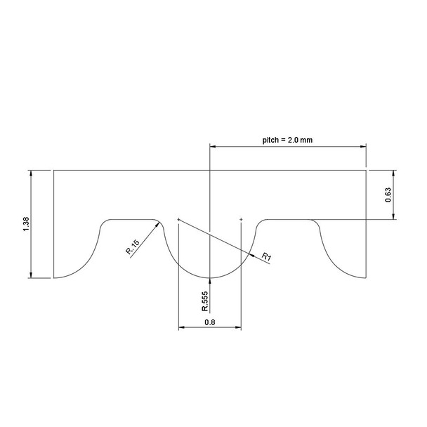 2GT smooth idler - 3D Printer Spare Parts