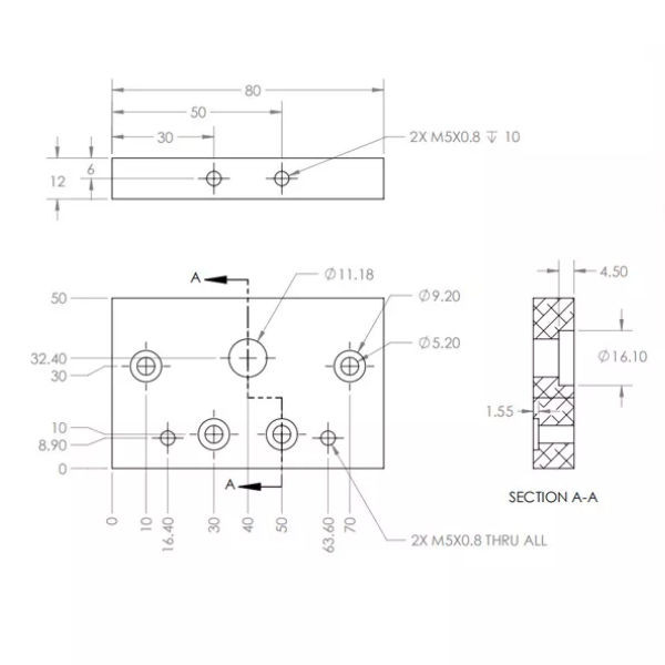 C-Beam End Mount - 3D Printer Spare Parts