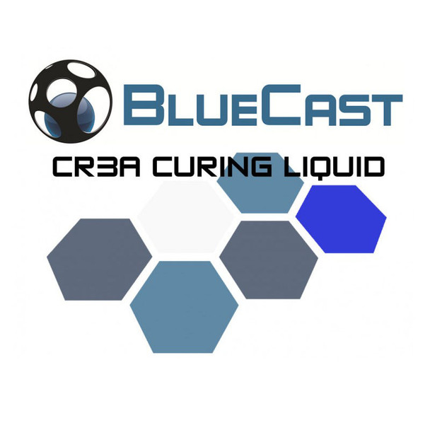 BlueCast Cr3a Castable Wax 3D Printer Resin Curing Liquid - 3D Printing Canada
