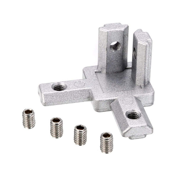 3-Way Hidden Corner Bracket for 2020 - 3D Printing Canada