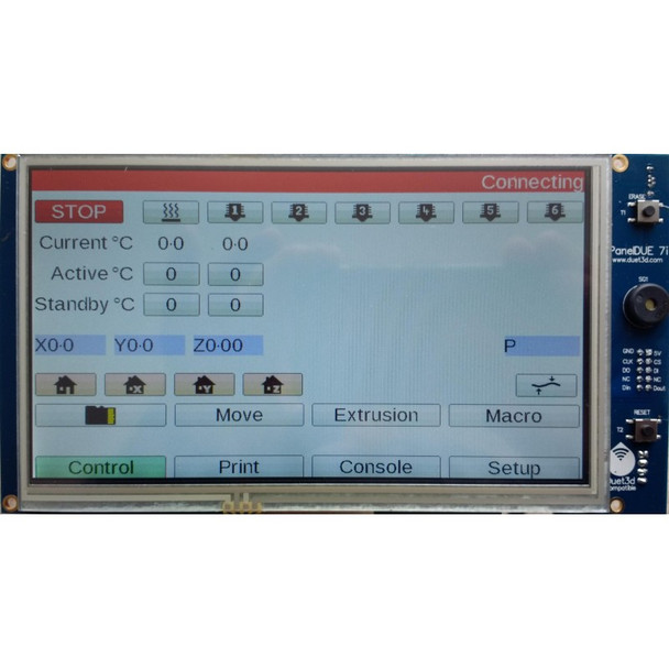Duet3D Panel Due Integrated Touch Screen TFT Display - 3D Printer Spare Parts