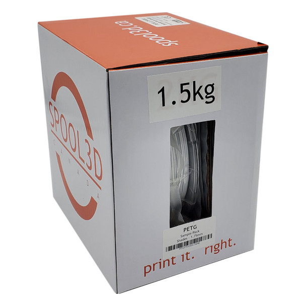 PETG - 3 Pack - Shades - 1.75mm 3D Printer Filament