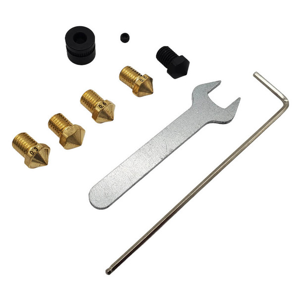 Flashforge Guider 2S High Temperature Nozzle and Gear Kit - 3D Printer Spare Parts