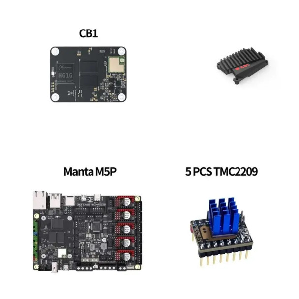BIGTREETECH Manta M5P 3D Printer Control Board Kit - 3D Printer Spare Parts