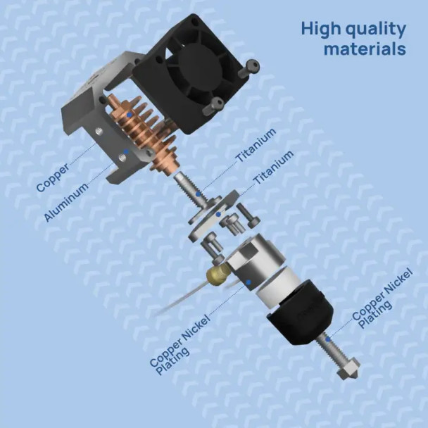  Phaetus DropEffect XG Hotend - 3D Printing Spare Parts