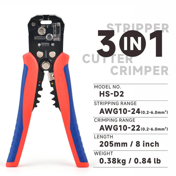 IWISS HS-D2 Automatic Wire Stripper Multi-Function Tool - 3D printing Tools