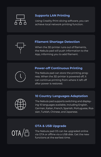 Creality Nebula Smart Kit - 3D Printer Accessories
