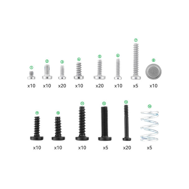 Bambu Lab Screws Kit - A1 Series and AMS lite- 3D Printing Spare Parts