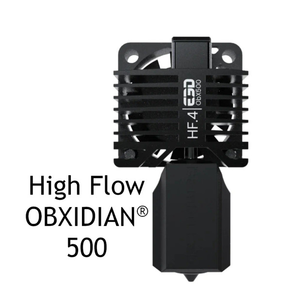 E3D High Flow ObXiDian® 500 Complete HotEnd for Bambu Lab X1/P1 Series - 3D Printing Spare Parts Canada