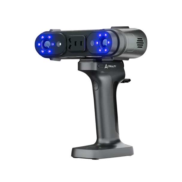 Creality Sermoon X1 professional 3D scanner product view with illuminated dual optical modules 