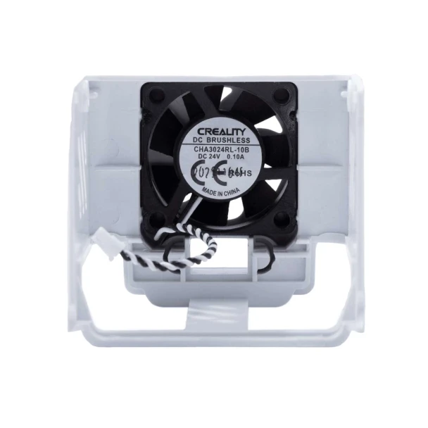 Creality SPARKX i7 OEM motor cooling fan assembly replacement for extruder motor cooling, reliable high-speed printing, consistent filament feeding, reduced motor temperatures, and long-lasting printer performance
