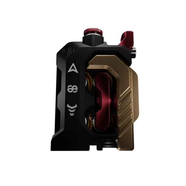 Phaetus DXC2 extruder for Creality K2 Series on white background