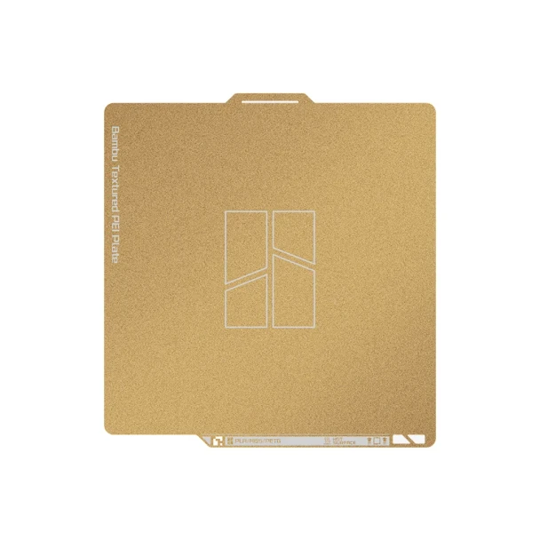 Bambu Lab Textured PEI Plate for P2S OEM flexible spring steel build plate