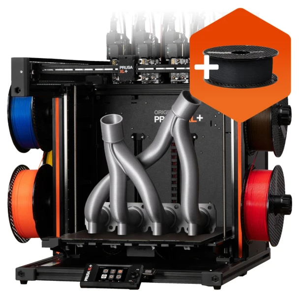 Prusa XL+ Five Toolhead multi-material 3D printer