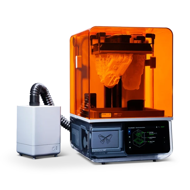 Formlabs VOC Extractor with dual carbon filtration for Form Studio 1 and Form 4 resin 3D printers