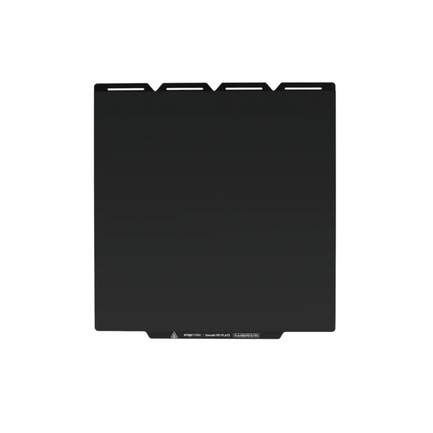 Genuine Snapmaker U1 Smooth PEI Spring Steel Build Plate for 3D printing with a smooth bottom surface finish
