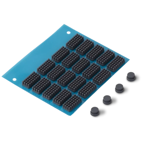 Genuine Snapmaker U1 nozzle cleaning brushes and parking pads kit with 20 silicone scraper elements and four replacement pads