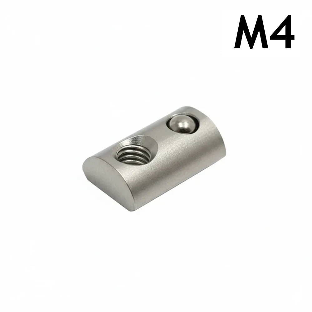 M4 Roll-In Spring T-Nuts
