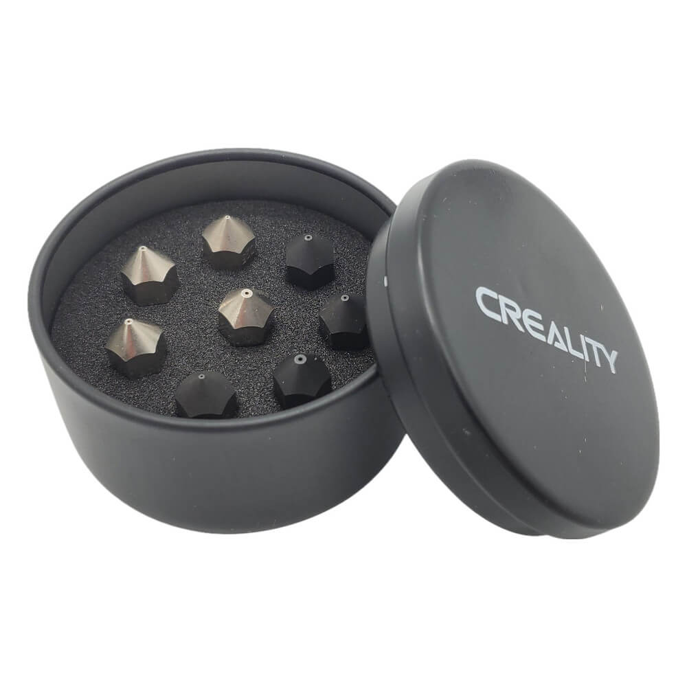 Creality MK8 Nozzle Kit - Hardened Steel and Plated Copper - 3D Printer Spare Parts Canada