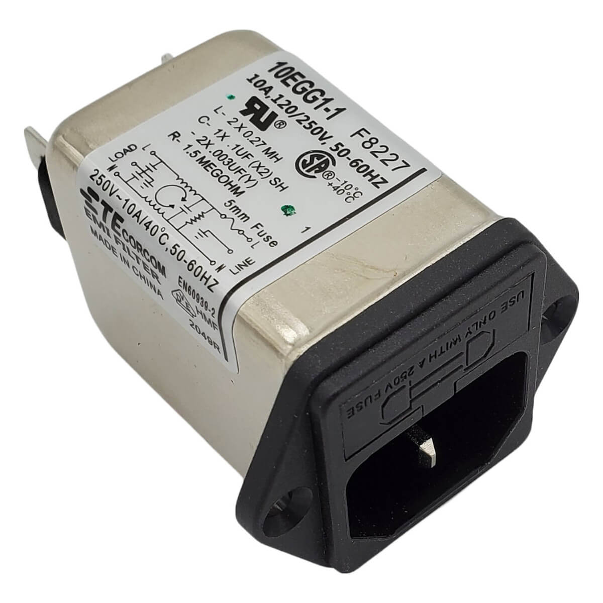 TE Connectivity Power Entry Module - Voron 3D Printer Spare Parts