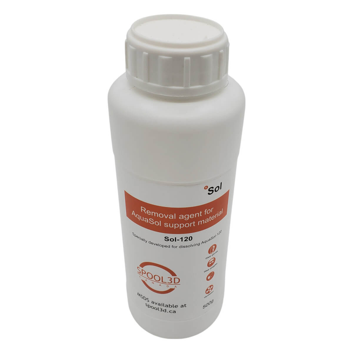 Sol-120 - AquaSol 3D Printer Filament Dissolving Agent