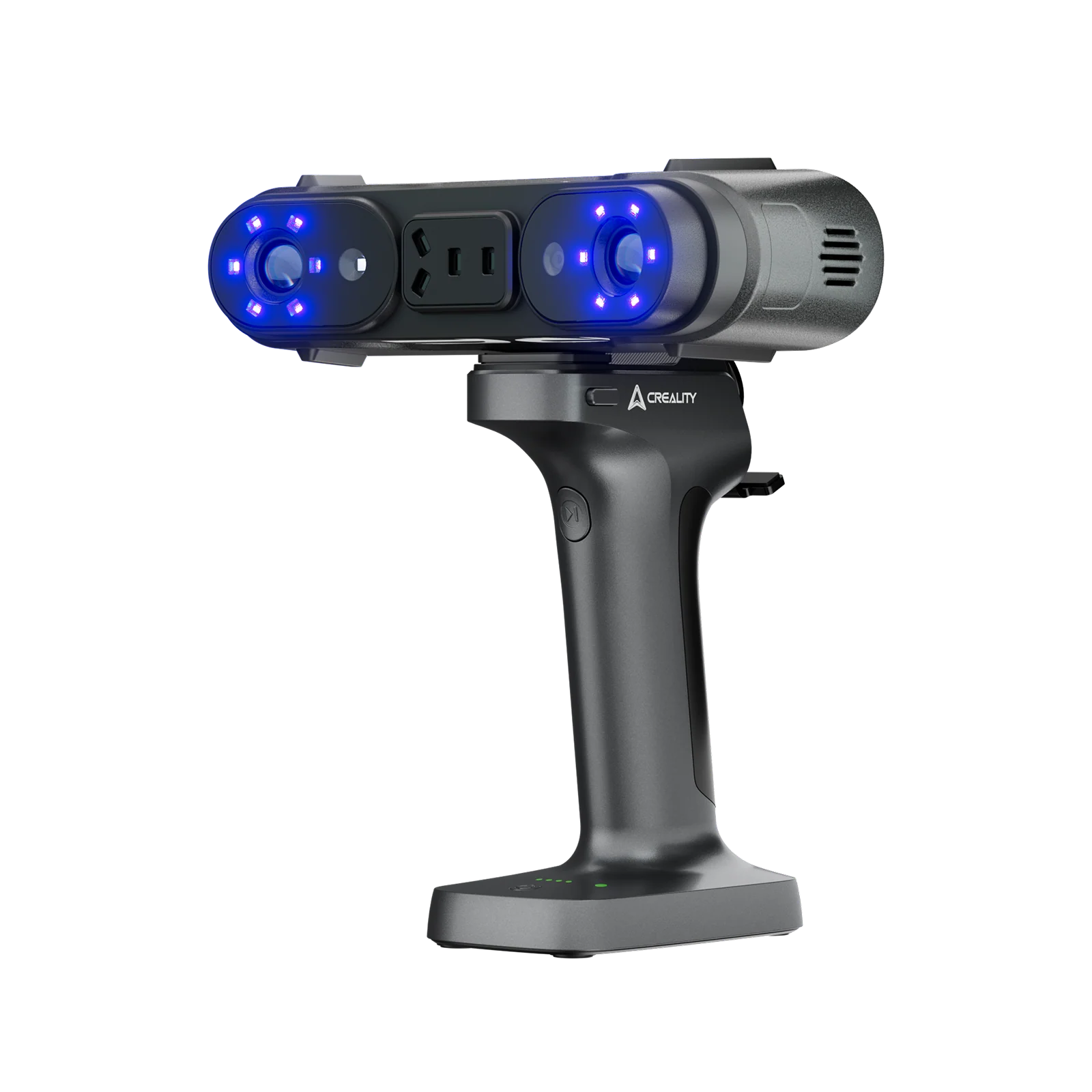Creality Sermoon X1 professional 3D scanner product view with illuminated dual optical modules 