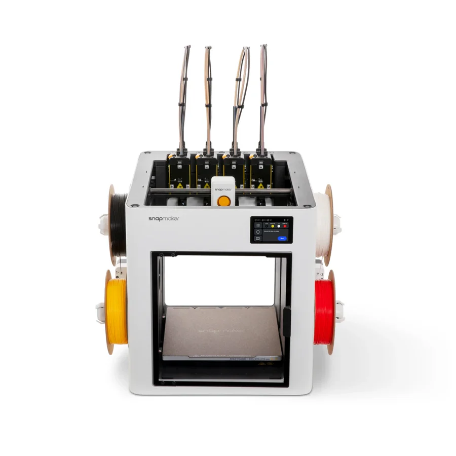 Snapmaker U1 four-toolhead CoreXY 3D printer for multi-colour and multi-material printing