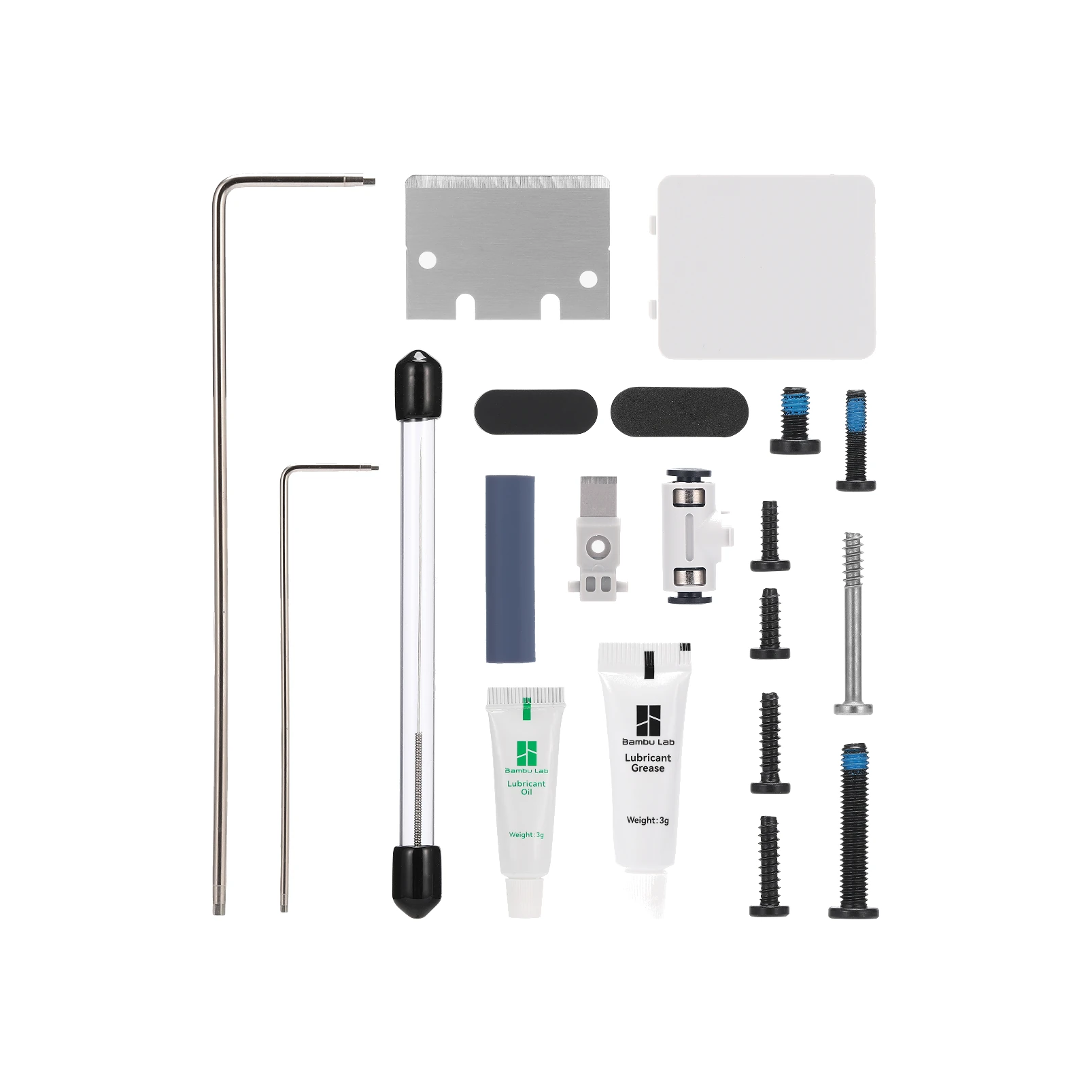 Bambu Lab A2L Accessory Box FAZ077 OEM spare parts and maintenance kit