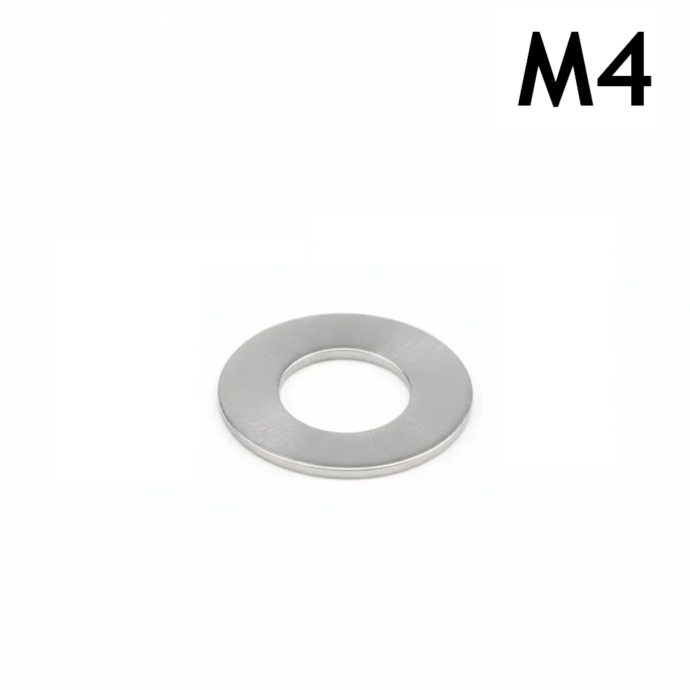 M4 Flat Washer - Stainless Steel - 3D Printing Canada