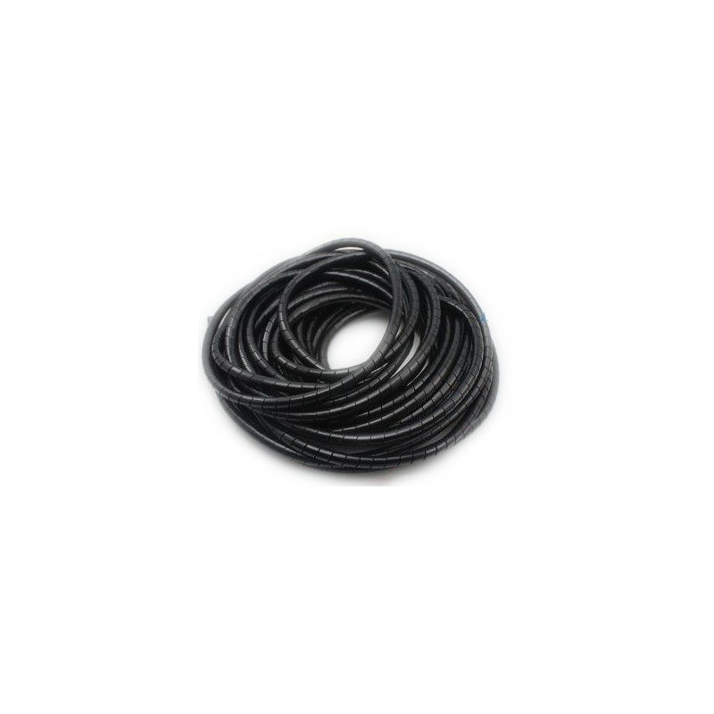 Black spiral tubing for cable management 3D Printing Canada