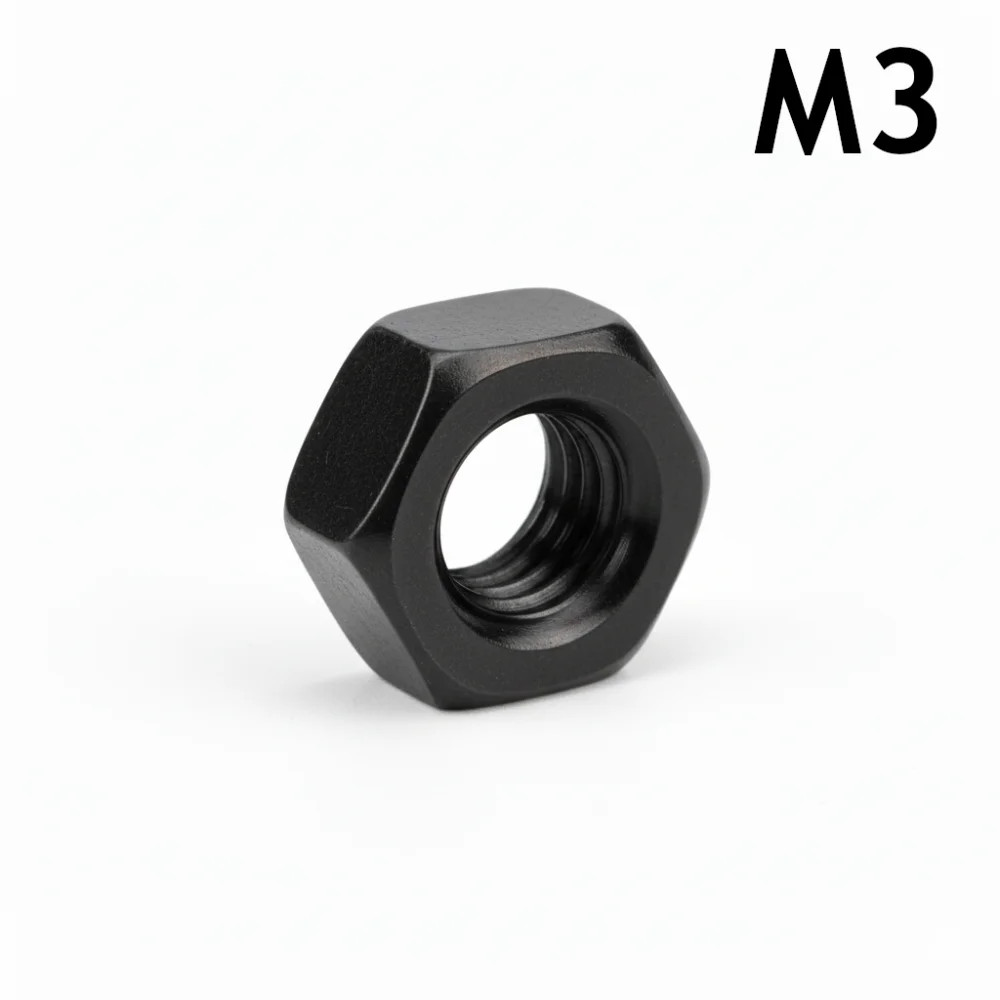M3 Hex Nut - Alloy Steel - 3D Printer Fastenerss