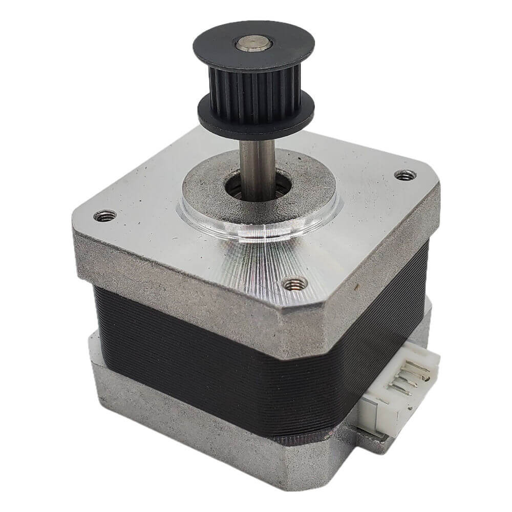 pulley stepper motor