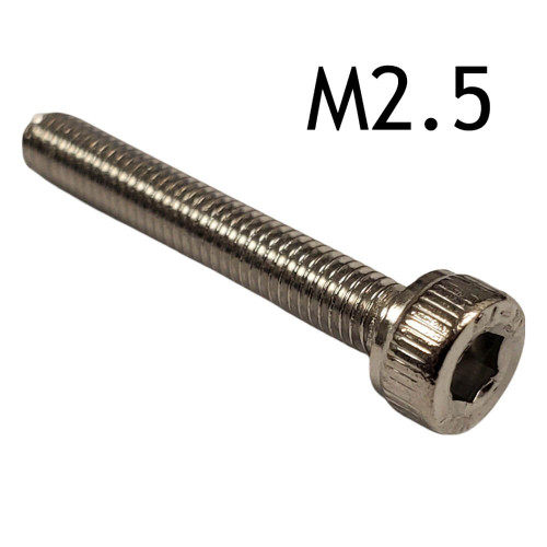M2.5 Socket Head Cap Screw - Stainless Steel