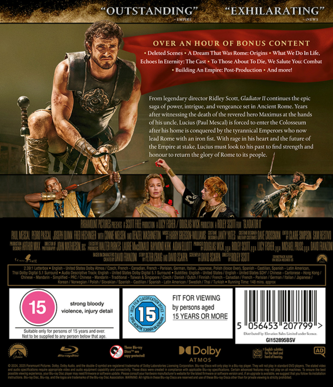 Gladiator II (2024) [Blu-ray / Normal] - Planet of Entertainment