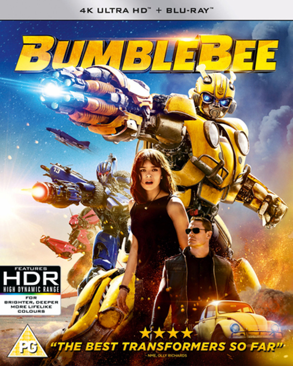 Weekendtas Habitat Ongedaan maken Bumblebee (2018) [Blu-ray / 4K Ultra HD + Blu-ray] - Planet of Entertainment