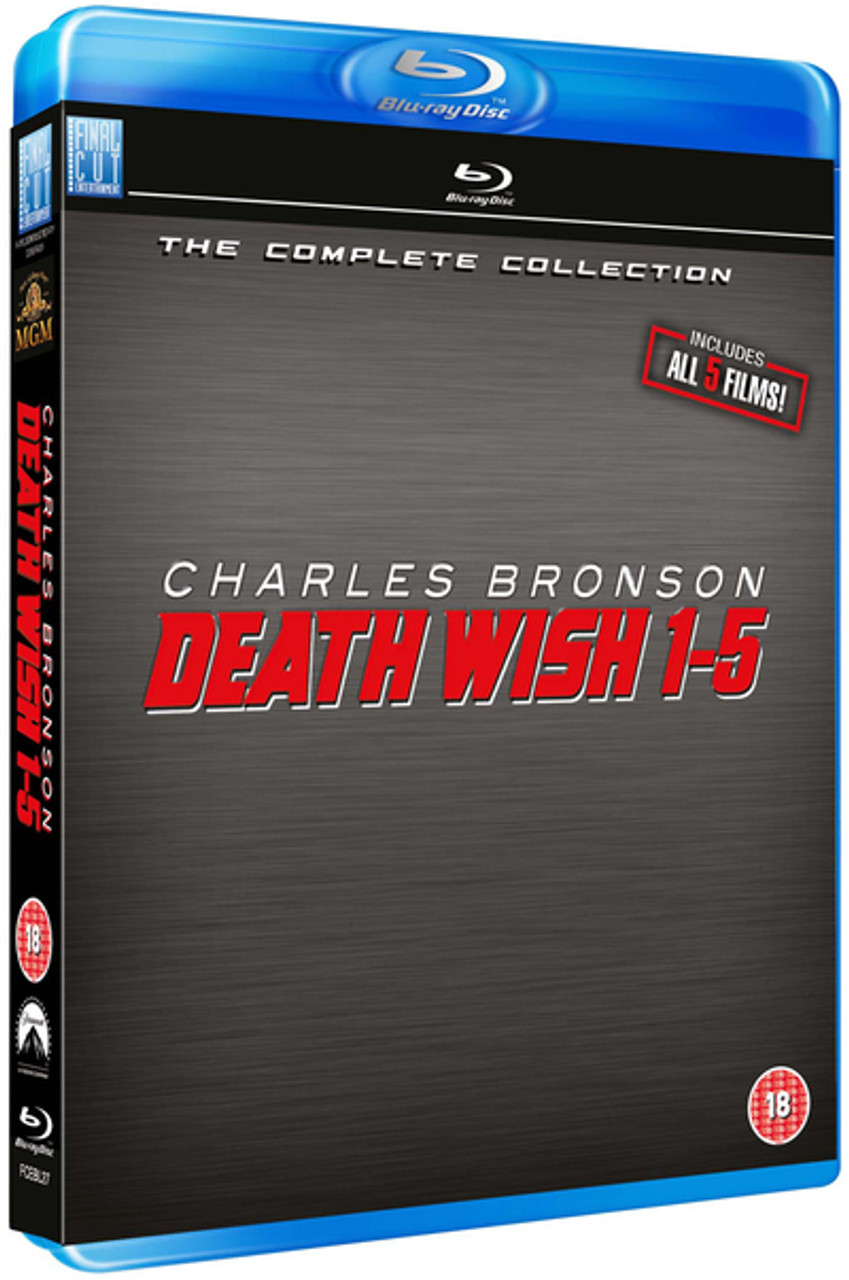 Death Wish 1-5 (1993) [Blu-ray / Box Set] - Planet of Entertainment
