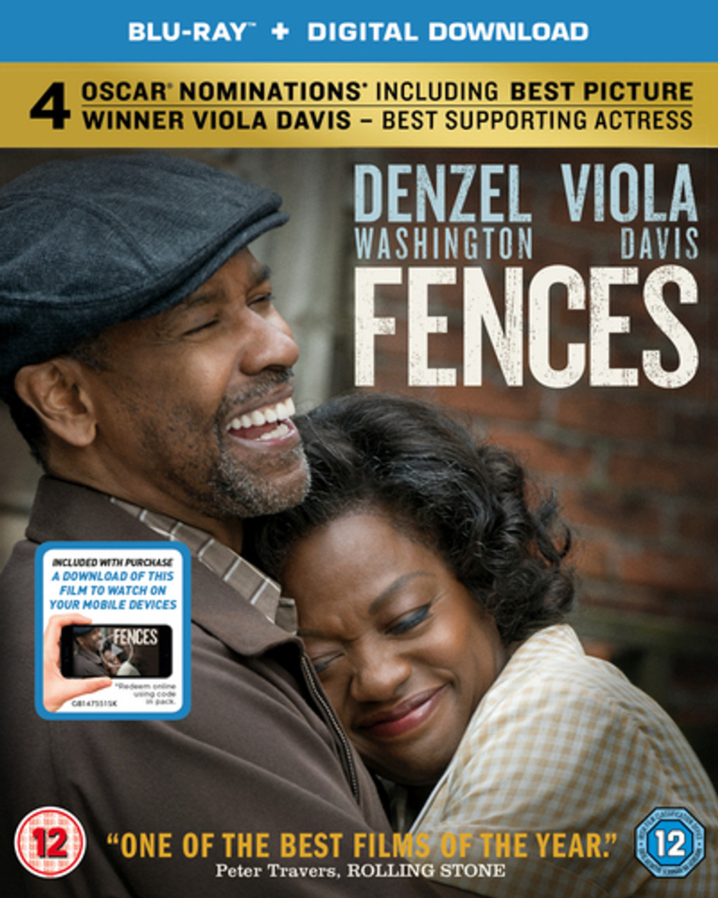 Fences (2016) Blu-ray / with Digital Download